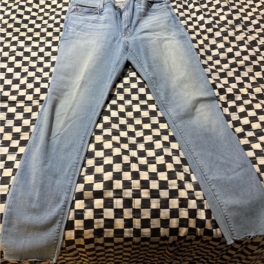 Hudson Jeans Light Blue Straight Leg Women's Jeans